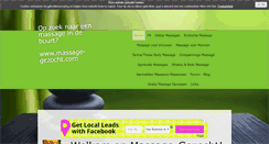Desktop Screenshot of massage-gezocht.com