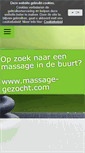 Mobile Screenshot of massage-gezocht.com